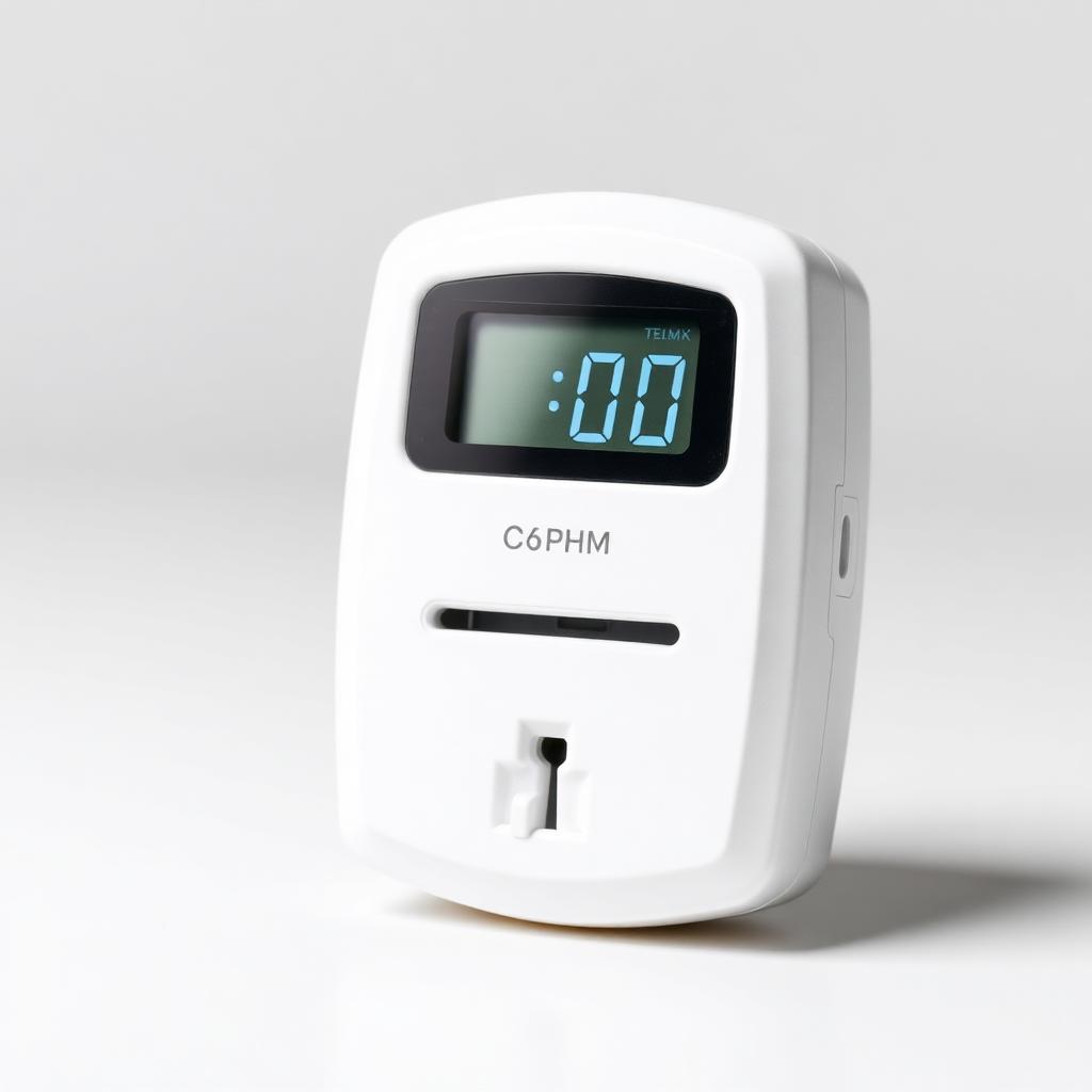 CarbonOne Safe 4-in-1 carbon monoxide detector with digital display showing 0 PPM