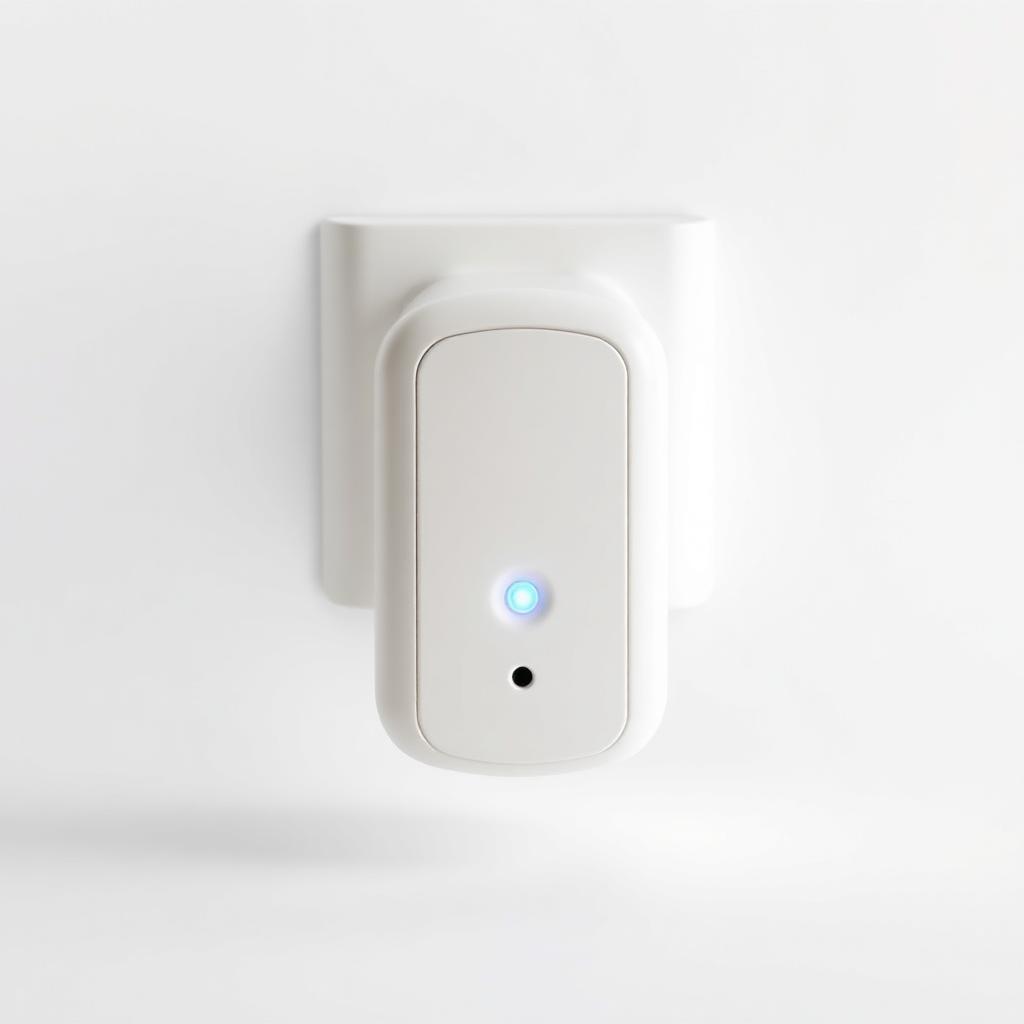 Vermix Pulse Pro ultrasonic pest repeller plugged into wall outlet